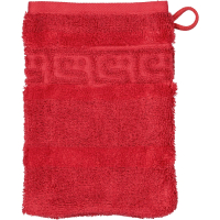 Cawö - Noblesse Uni 1001 - Farbe: 280 - bordeaux - Waschhandschuh 16x22 cm