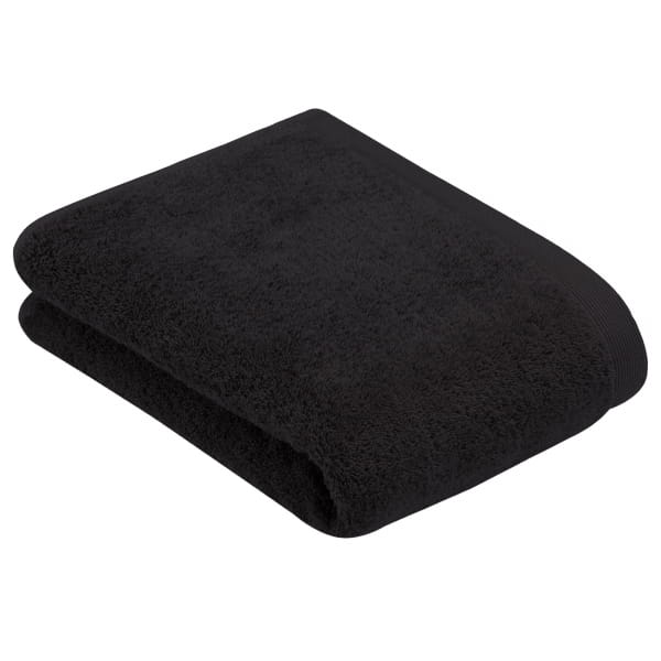 Vossen Handtücher High Line - Farbe: schwarz - 7900 - Duschtuch 67x140 cm