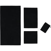 Cawö - Life Style Uni 7007 - Farbe: schwarz - 906 - Seiflappen 30x30 cm