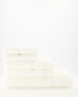 Vossen Handtücher Belief - Farbe: weiß - 0300 - Duschtuch 67x140 cm