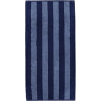 Cawö Handtücher Grade Streifen 4012 - Farbe: nachtblau - 11 Duschtuch 80x150 cm