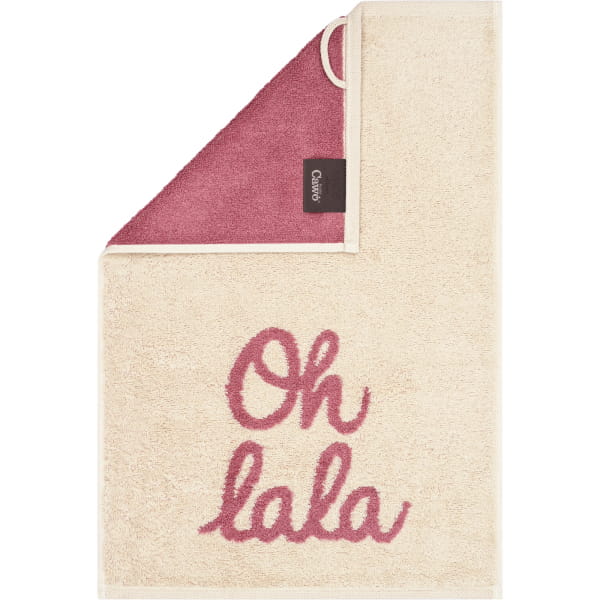 Cawö Gästetücher Postcard Towels Edition 100 - Farbe: Oh lala - 11 - 30x50 cm