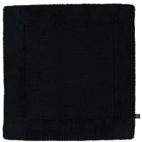 Rhomtuft - Badteppiche Prestige - Farbe: schwarz - 15 - Deckelbezug 45x50 cm