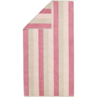 Cawö Handtücher Sense Blockstreifen 6205 - Farbe: blush - 32 - Handtuch 50x100 cm