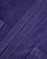 Vossen Bademäntel unisex Kurzmantel mit Kapuze Texas - Farbe: atlantic - 4840