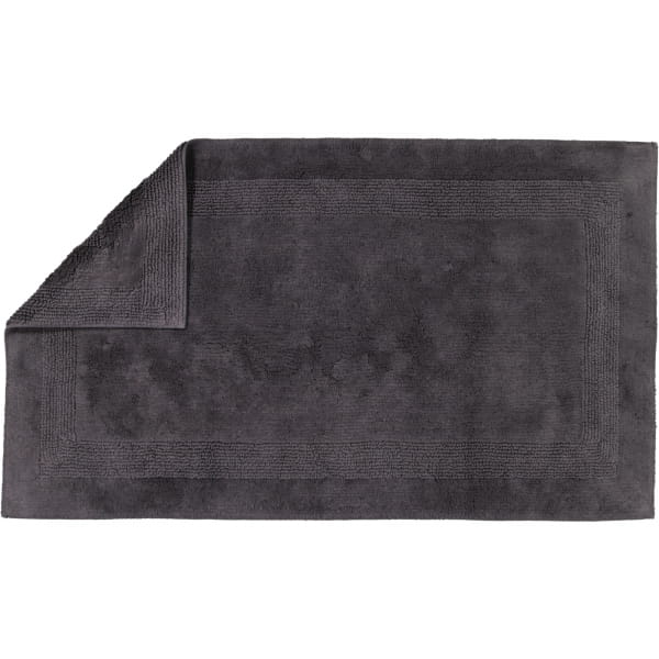 Cawö Home Badteppiche Luxus Badteppich 1000 - Farbe: basalt - 740 - 70x120 günstig online kaufen