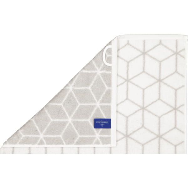 Villeroy & Boch Handtücher Coordinates Carré 2557 - Farbe: brilliant white - 76 - Gästetuch 30x50 cm