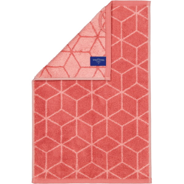 Villeroy & Boch Handtücher Coordinates Carré 2557 - Farbe: coral - 22 - Gäs günstig online kaufen