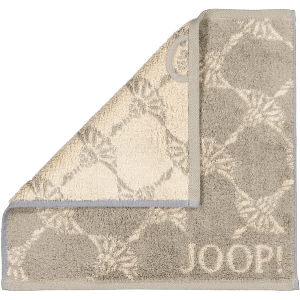 JOOP! Cornflower 1611 - Farbe: Graphit - 70 - Seiflappen 30x30 cm