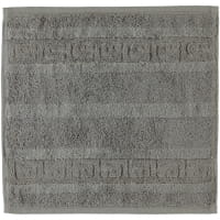 Cawö - Noblesse Uni 1001 - Farbe: 779 - graphit - Gästetuch 30x50 cm