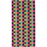 Cawö - Life Style Karo 7047 - Farbe: 84 - multicolor - Seiflappen 30x30 cm