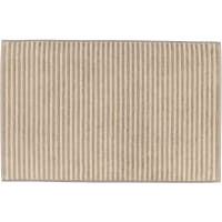 Cawö Badematten Two-Tone Stripes 480 - Farbe: graphit - 70 - 50x80 cm