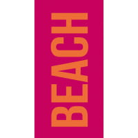 Cawö Home Strandtücher Beach 5580 - Farbe: sunset - 23 - 80x180 cm