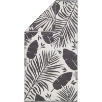Cawö Handtücher Botanic Leaves 6202 - Farbe: anthrazit - 77 - Duschtuch 70x140 cm