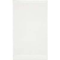 Rhomtuft - Handtücher Baronesse - Farbe: weiß - 01 - Seiflappen 30x30 cm