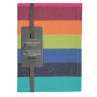 Cawö Home Geschirrtücher Cuisine Lifestyle Blockstreifen 7058 - Farbe: multicolor dunkel - 84 - 50x7