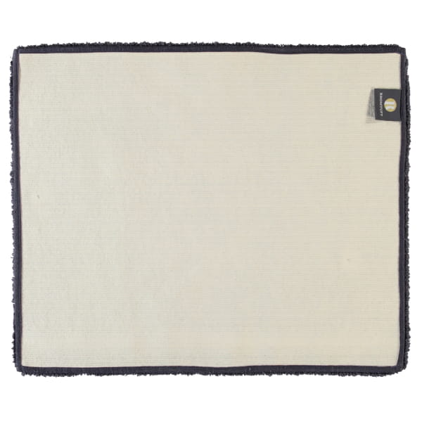 Rhomtuft - Badteppiche Square - Farbe: zinn - 02 - Deckelbezug 45x50 cm
