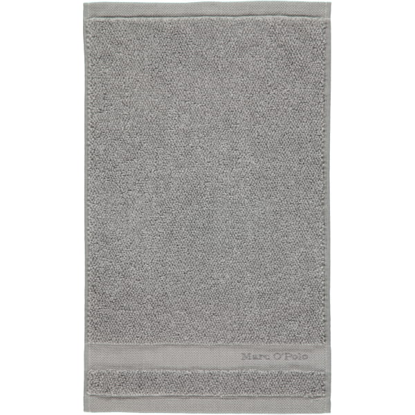 Marc o Polo Melange - Farbe: grey/white Gästetuch 30x50 cm