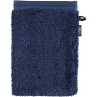 Vossen Handtücher Vegan Life - Farbe: marine blau - 493 - Seiflappen 30x30 cm