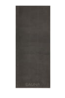 Cawö Saunatücher Pure 6501 - Farbe: basalt - 740 - 80x200 cm