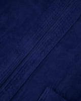 Vossen Bademäntel unisex Kurzmantel mit Kapuze Texas - Farbe: winternight - 4760 - S