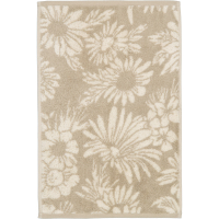 Cawö Handtücher Luxury Home Two-Tone Edition Floral 638 - Farbe: sand - 33 Duschtuch 80x150 cm