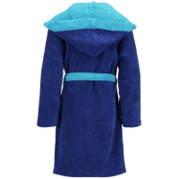 Vossen Bademäntel Kinder Kapuze Bixie - Farbe: reflex blue/ice blue - 0008