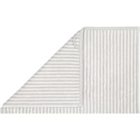 Cawö Handtücher Two-Tone Stripes 480 - Farbe: platin - 76 - Duschtuch 80x150 cm Cawö Handtücher Two-Tone Stripes 480 - Farbe: platin - 76 - Duschtuch 80x150 cm