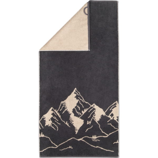 Cawö Handtücher Alpenchic Edition Berge 6269 - Farbe: granit - 73 - Handtuc günstig online kaufen