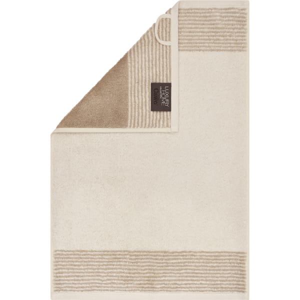 Cawö Handtücher Luxury Home Two-Tone 590 - Farbe: natur - 36 - Gästetuch 30 günstig online kaufen