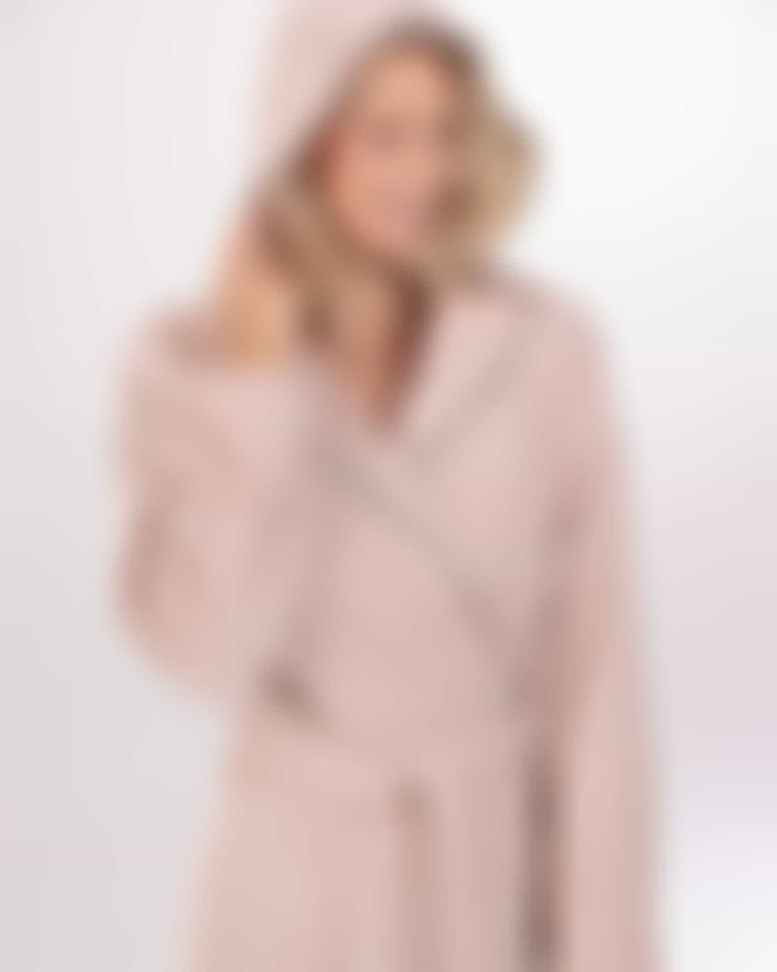 Cawö Bademäntel Damen Kapuze Kapuze 6219 - Farbe: puder - 383 Detailbild 2