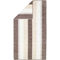Cawö Handtücher Noblesse Stripe 1087 - Farbe: walnuss - 30 - Duschtuch 80x150 cm