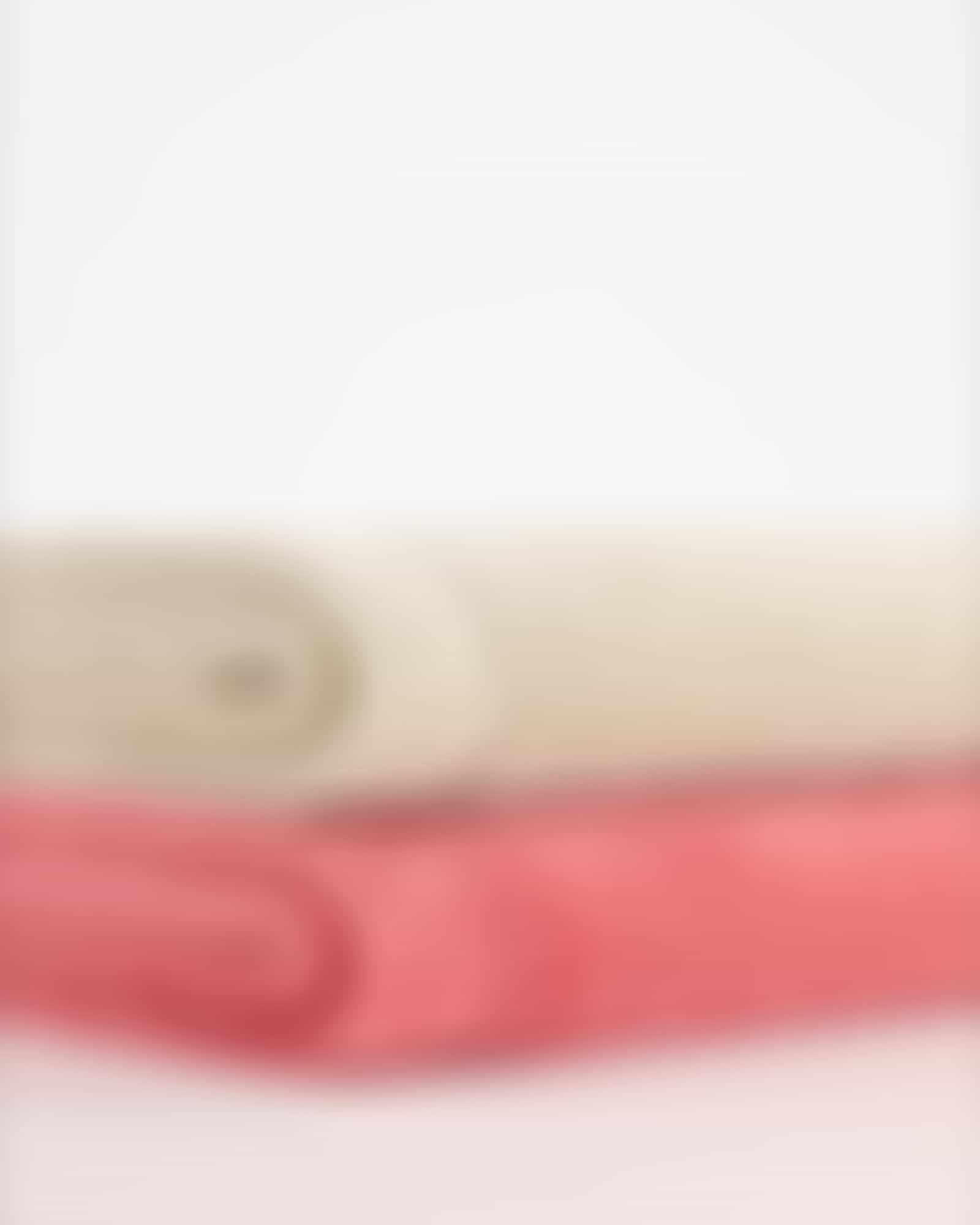 Cawö Handtücher Life Style Uni 7007 - Farbe: koralle - 255 - Seiflappen 30x30 cm