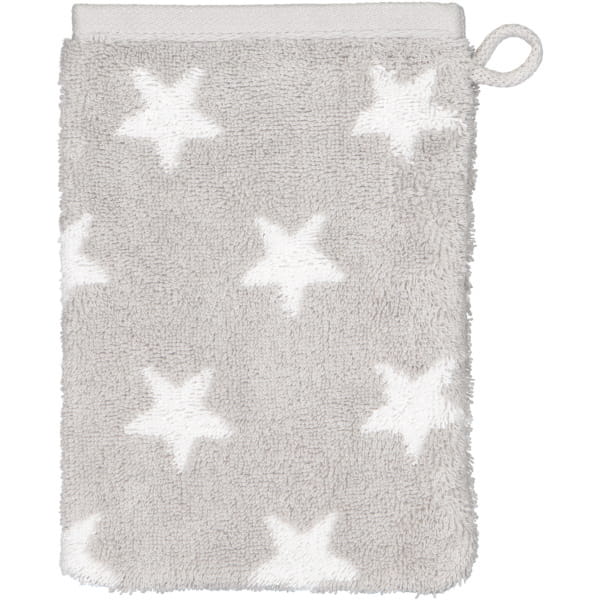 Cawö Handtücher NEW STARS Sterne klein 6261 - Farbe: platin/weiß - 76 - Was günstig online kaufen