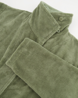 Vossen Bademäntel Damen Stehkragen Andorra - Farbe: detox green/eukalyptus - 0002