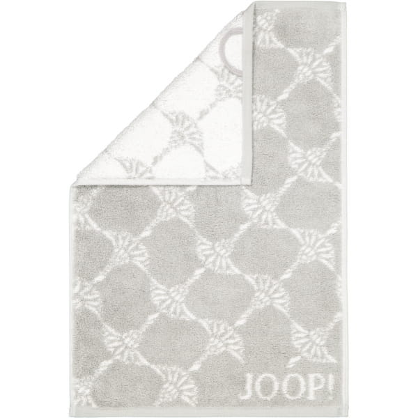 JOOP! Cornflower 1611 - Farbe: Silber - 76 - Gästetuch 30x50 cm