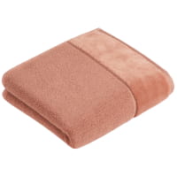 Vossen Handtücher Pure - Farbe: red wood - 6570 - Waschhandschuh 16x22 cm