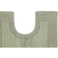Rhomtuft - Badteppiche Prestige - Farbe: jade - 90 - Deckelbezug 45x50 cm