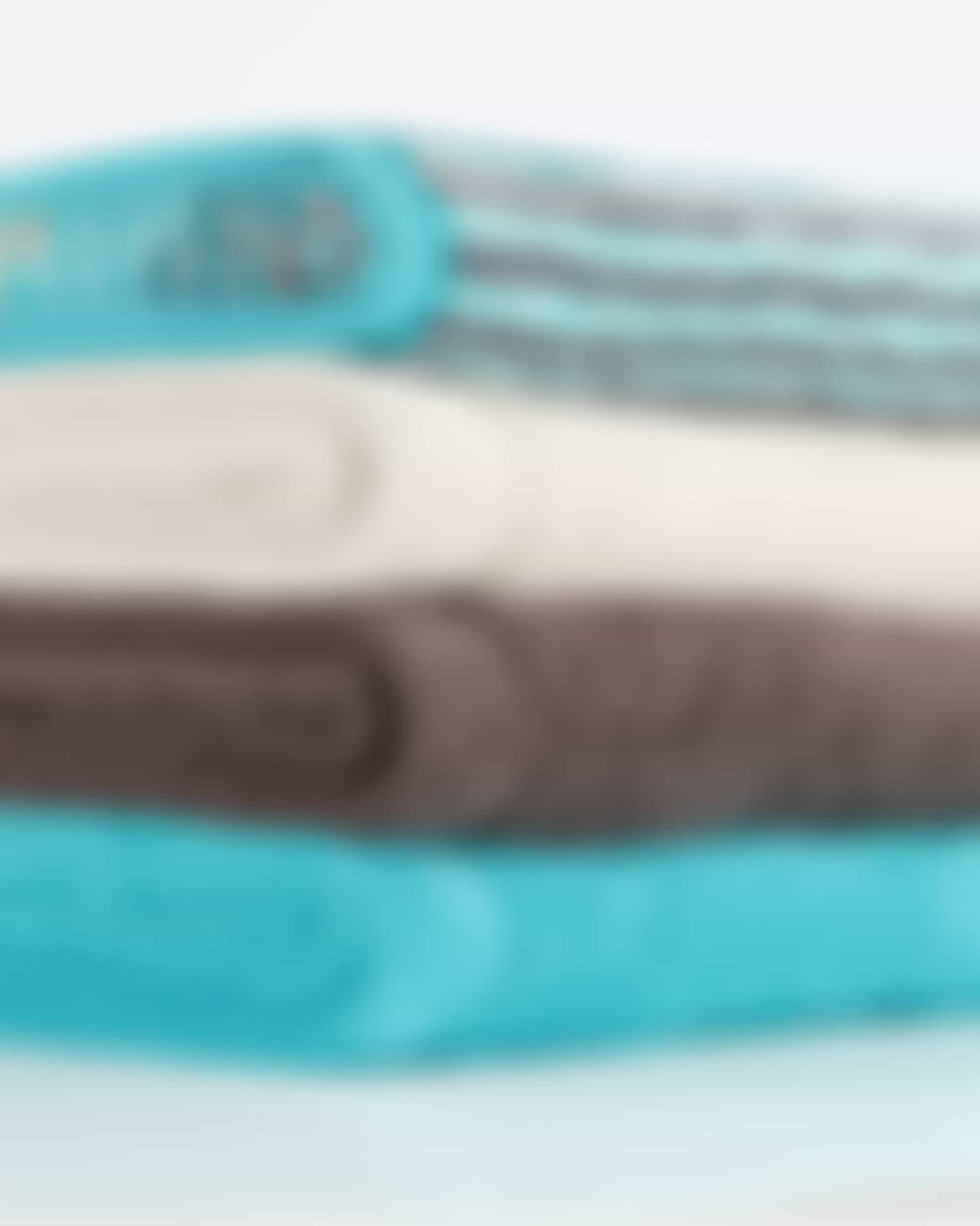 Cawö - Unique Streifen 944 - Farbe: türkis - 44 - Duschtuch 70x140 cm