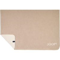 JOOP! Wohndecke Melange-Doubleface - Größe: 150x200 cm - Farbe: Sand-Natur