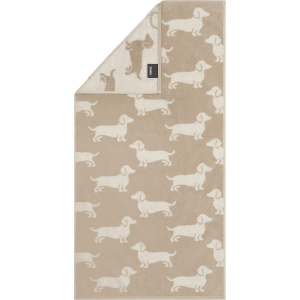 Cawö Handtücher We love Dogs 6246 - Farbe: Natur-Beige - 33 - Handtuch 50x1 günstig online kaufen