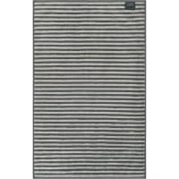 Cawö Badematten Two-Tone Stripes 480 - Farbe: schiefer - 77 - 50x80 cm