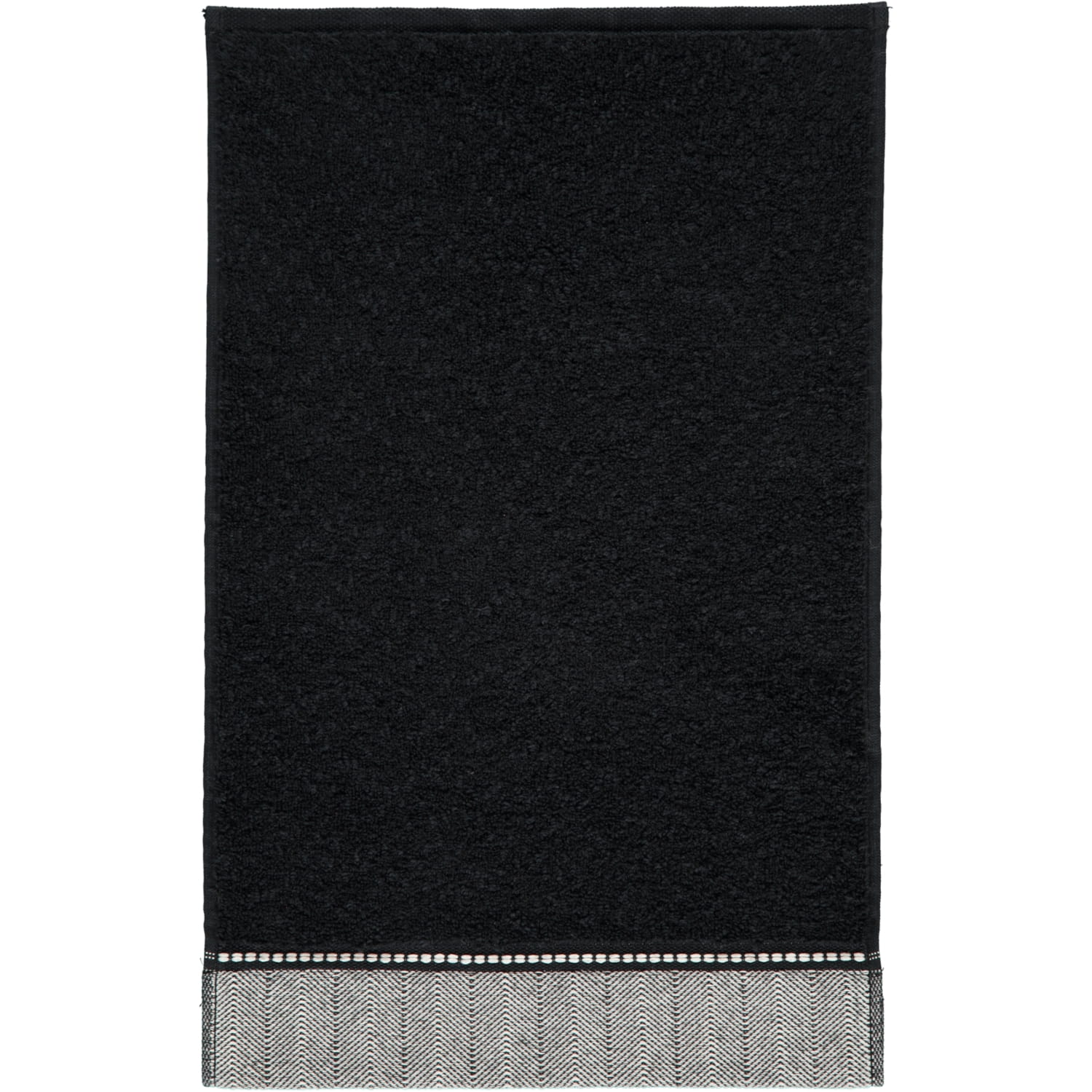 Möve Brooklyn Uni - Farbe: black - 199 (1-0669/8970) - Gästetuch 30x50 cm | Möve  Handtücher | Möve | Marken