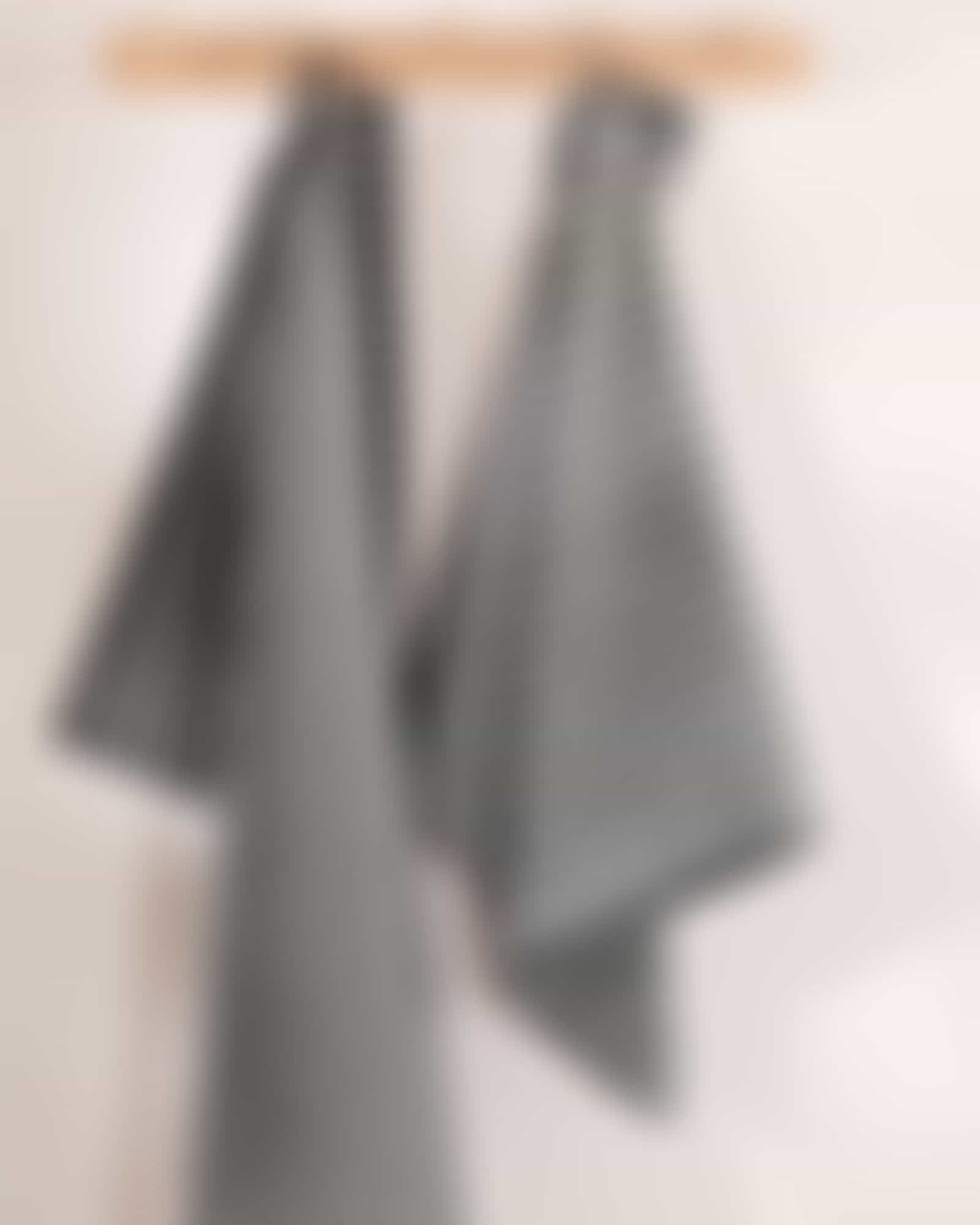 Cawö Küchenhandtücher Cuisine Campus 955 - Farbe: anthrazit - 77 - 50x50 cm Detailbild 1