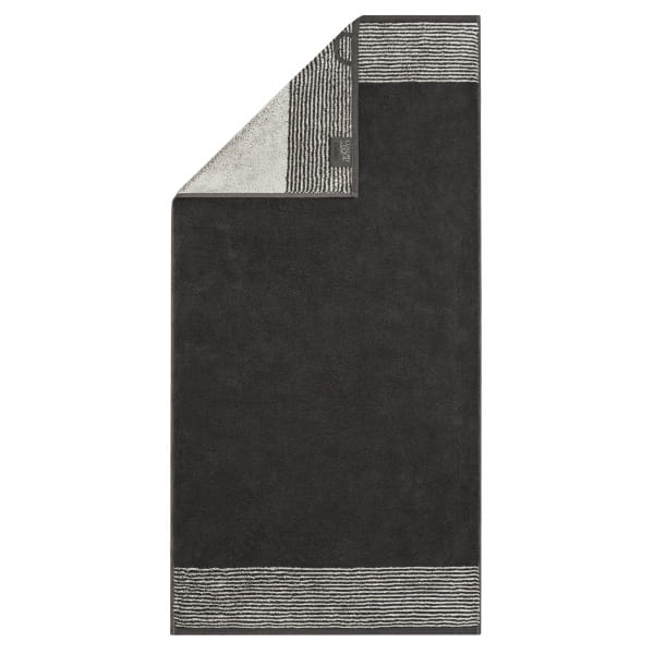 Cawö Handtücher Luxury Home Two-Tone 590 - Farbe: basalt - 73 - Duschtuch 8 günstig online kaufen