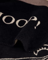 JOOP! Wohndecken Paisley Stripes - Farbe: Schwarz - 150x200 cm