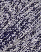 Möve unisex Kapuze Brooklyn Fischgrat - Farbe: nature/deep sea - 042 - XS Möve unisex Kapuze Brooklyn Fischgrat - Farbe: nature/deep sea - 042 - XS