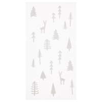 Cawö Handtücher WINTER EDITION Tannen 6273 - Farbe: weiß/platin - 67