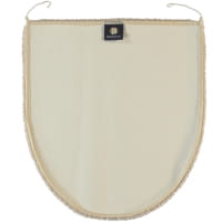 Rhomtuft - Badteppiche Square - Farbe: beige - 42 Toilettenvorlage mit Ausschnitt 55x60 cm