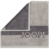 JOOP Shades Stripe 1687 - Farbe: platin - 77 Seiflappen 30x30 cm